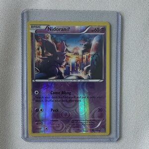 2016 Nidoran Holographic #43/114